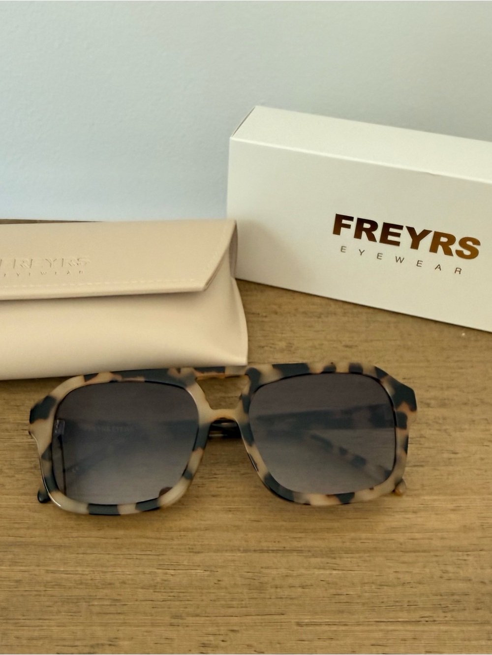 FREYRS Eyewear Havana Aviator Sunglasses